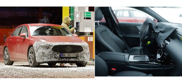 Mercedes-Erlkönig erwischt: Spy Shot: A-Klasse Mopf BR 177 - außen und  innen - Sternstunde - Mercedes-Fans - Das Magazin für Mercedes-Benz- Enthusiasten