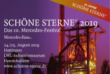 SCHÖNE STERNE® 2019: Termin und Ort stehen fest: Das Mercedes-Festival steigt im August 2019