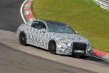 Mercedes-AMG Erlkönig auf dem Nürburgring erwischt: Spy Shot: Aktuelle Bilder vom Mercedes-AMG E53 (Limo & Kombi)