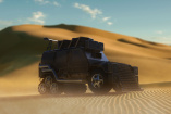 Mercedes-Benz G-Klasse im Mad-Max-Style : Pixelkunst: G-Klasse goes Fury Road / The Wasteland