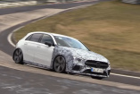 Mercedes-AMG Erlkönig auf dem Nürburgring erwischt: Star-Spy Shot-Video: AMG A35 wie er klingt und kracht 