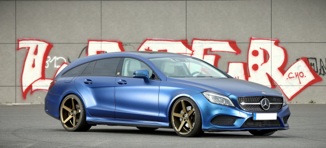 Mercedes-Benz CLS 350 cdi Blue Tec Shooting Brake: Blue Beauty im Redaktionsdienst