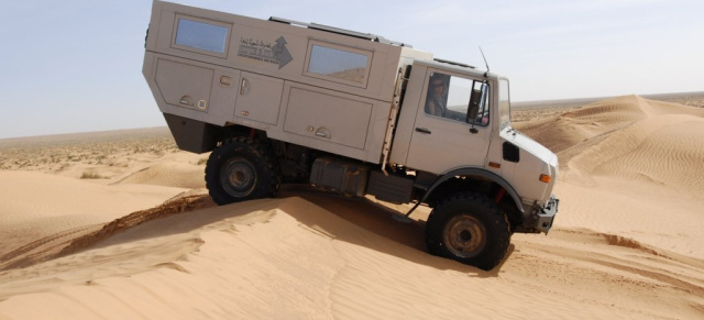 Unimog Fur Die Wuste N Tour Langer Bock U463 H Auf Unimog U1550l Sternstunde Mercedes Fans Das Magazin Fur Mercedes Benz Enthusiasten