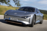 Vorschau auf die Technik der kommenden, elektrischen A-Klasse: Fahrbericht: So fährt der Mercedes Vision EQXX