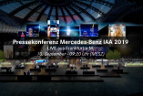 IAA 2019: Livestream Mercedes-Präsentation: Pressekonferenz von Mercedes-Benz auf der IAA am 10.09. - 09:20 Uhr MESZ