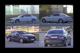 Mercedes-Benz Erlkönig-Duo: Spy-Video-Double-Feature: Maybach E-Klasse und Mercedes CLA Facelift