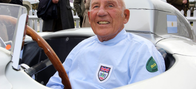 Mercedes-Benz Rennfahrer Sir Stirling Moss wird 85 Jahre alt: Heute ist das Ausnahmetalent Mercedes-Benz Classic als Markenbotschafter eng verbunden