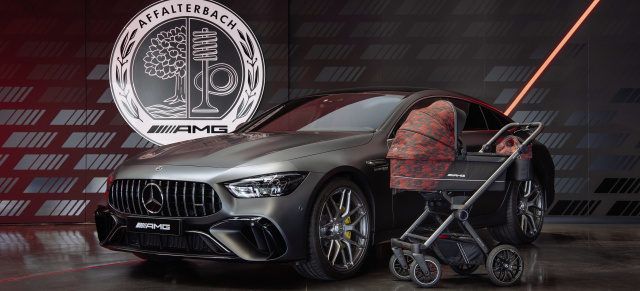 Limited Edition des Kinderwagens AMG GT von Mercedes-AMG und Hartan: So kommen der Nachwuchs im AMG-GT-Style in Fahrt