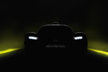 IAA 2017: Weltpremiere Mercedes-AMG Project ONE: Neues Teaserbild: Mercedes-AMG zeigt Hypercar von vorn 