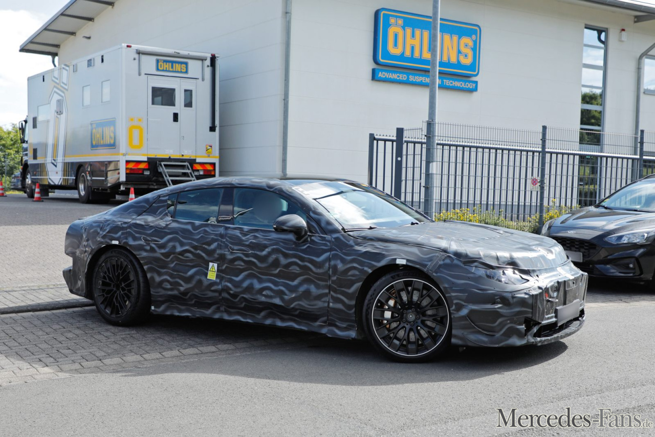 Mercedes-AMG Erlkönig: Neue Bilder Vom Vollelektrischen AMG GT: AMG-GT ...