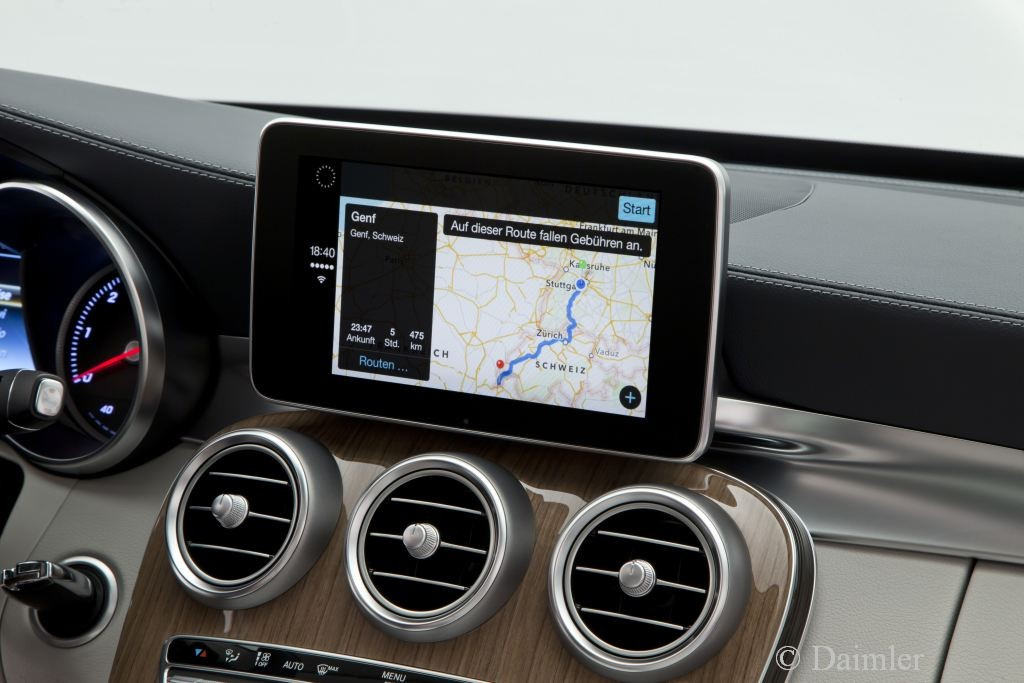 Apple CarPlay In Der Neuen C-Klasse: Mercedes-Benz Bleibt Trendsetter ...