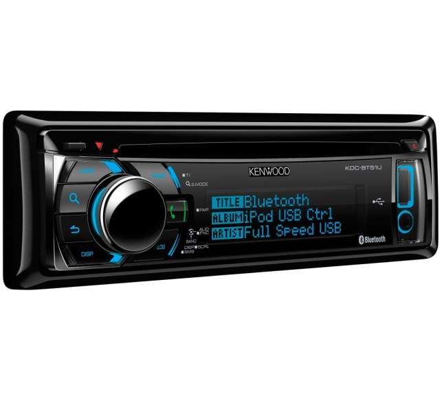 Kenwood BT51U - CD Autoradio mit Bluetooth Freisprecheinrichtung : CD und  Radio sowie Schnittstellen für Bluetooth, iPod und USB – Kenwoods neuer  CD-Receiver KDC-BT51U ist ein Highlight für Auto fahrende Mobiltelefonierer  und