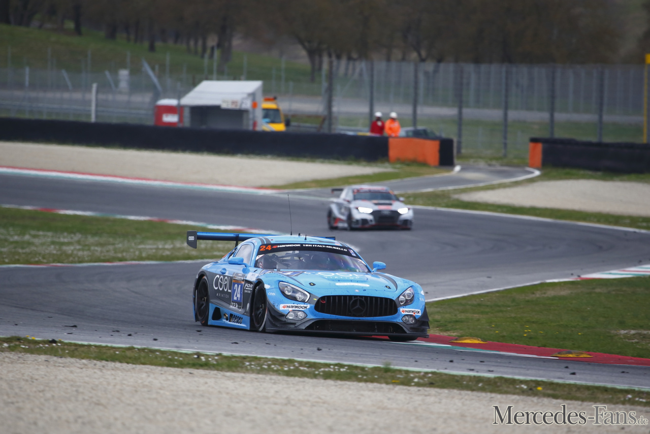 Tolle Erfolge bei den 12h von Mugello für die AMG