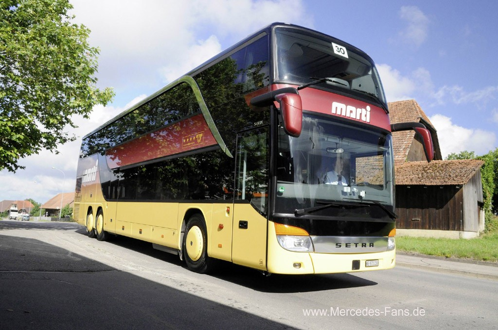 Jubiläum Für Setra Omnibusse In Der Schweiz : 2000ste Setra In Das Land ...