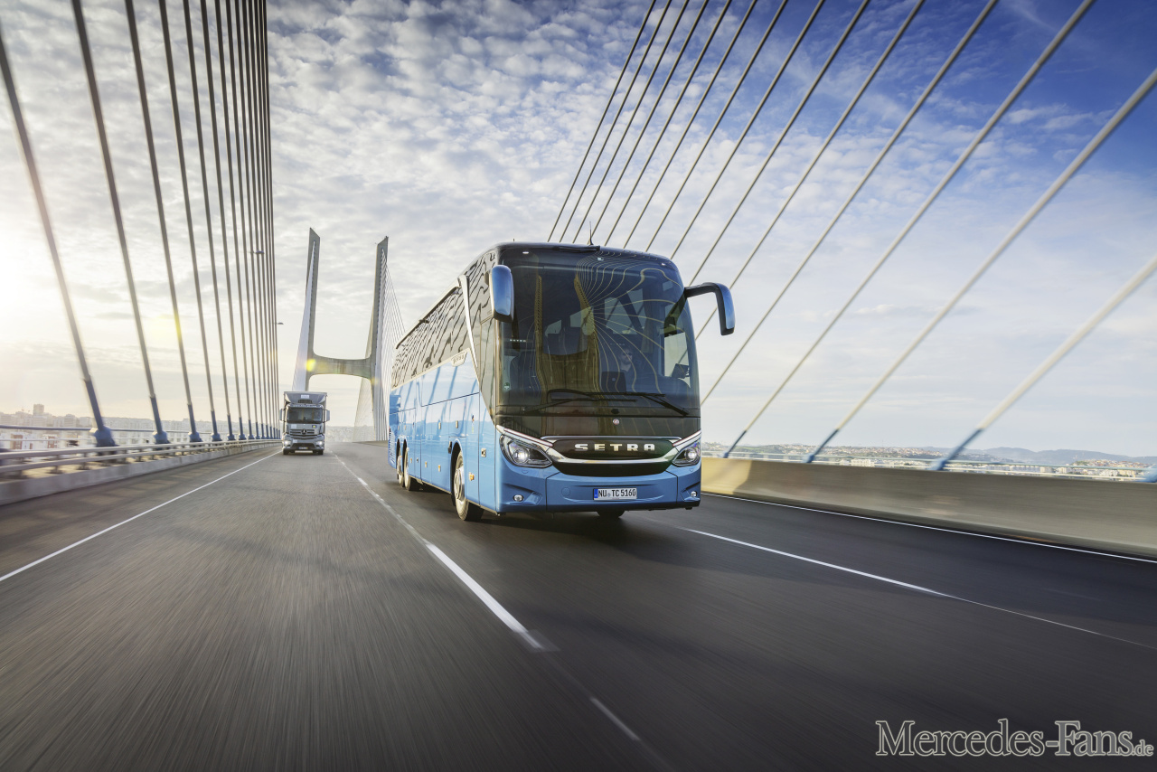 Die Neuen SETRA Busse ComfortClass Und TopClass Schon Gefahren ...