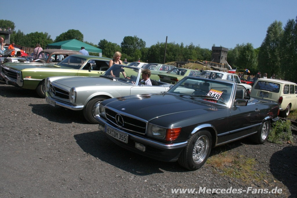 9. Treffen Herner Oldies, 27.6.2010: Viele Mercedes Oldtimer beim