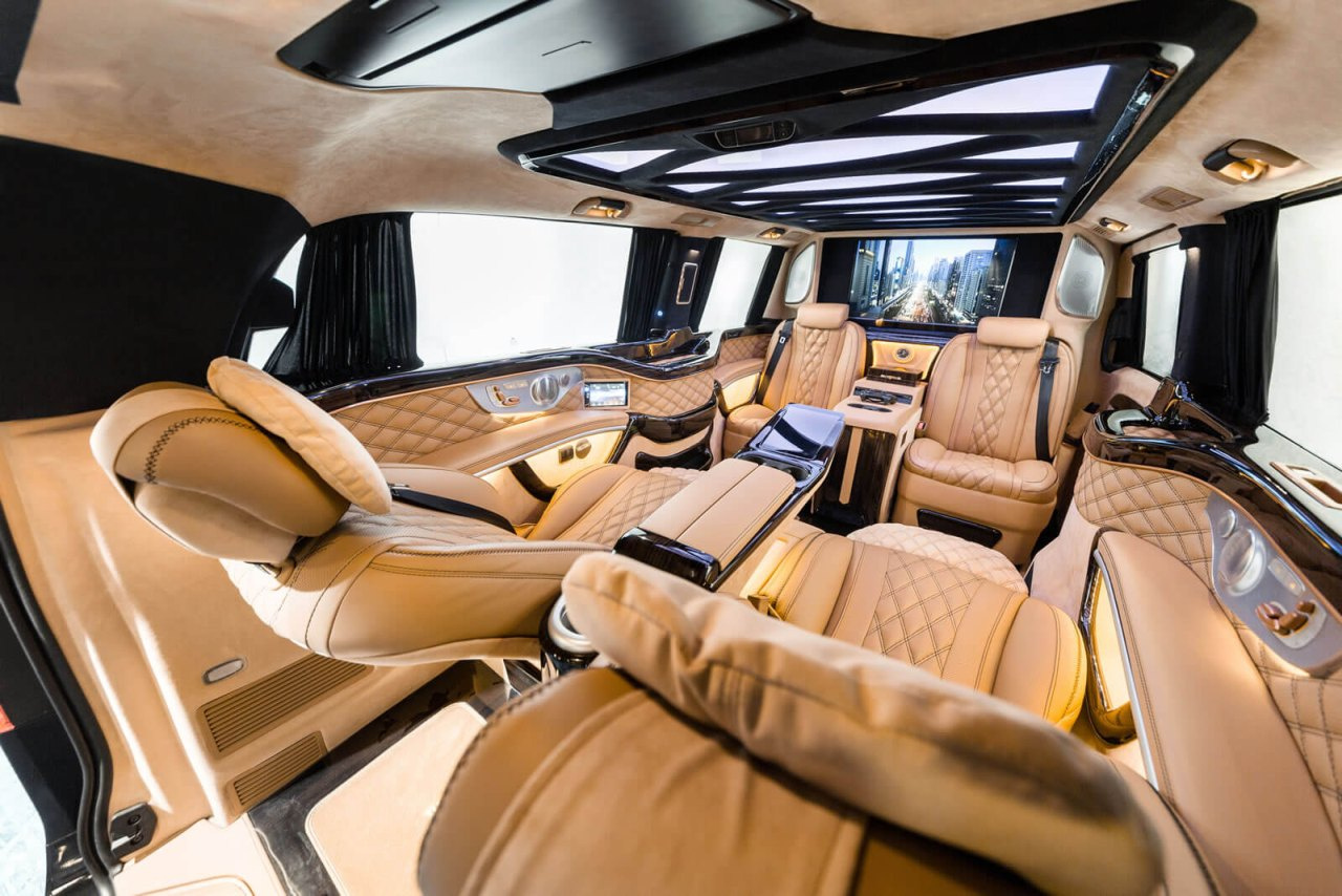 Mercedes Benz V Klasse Mit Extra Sahneh Ubchen Inside Luxus Deluxe V