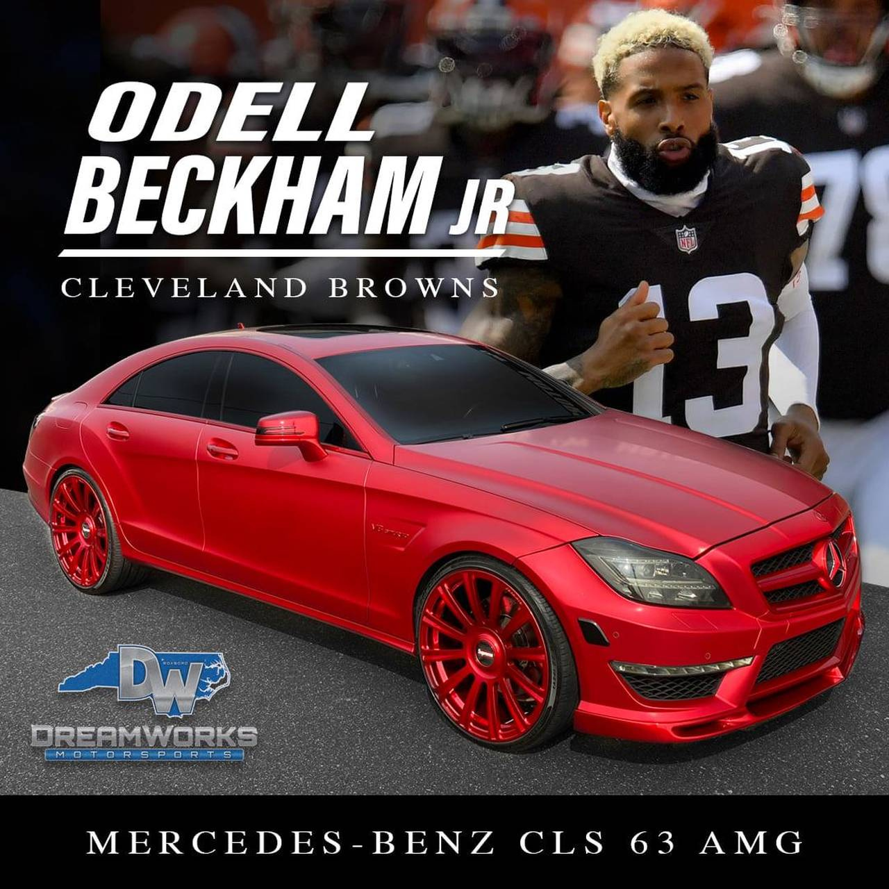 Oops!...I Did It Again: Mercedes CLS 63 AMG Von Odell Beckham Jr.: Tune ...