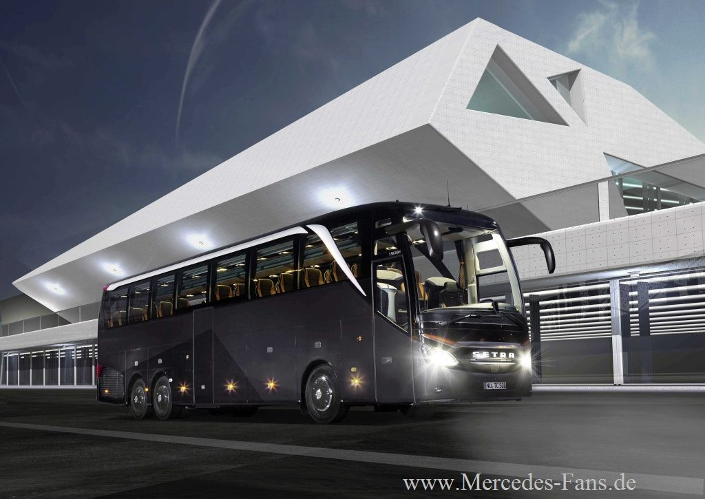 Einfach Elegant Der Neue Setra TopClass 500: Weltpremiere Der Neuen ...